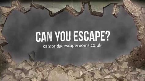 Cambridge Escape Rooms: Can You Escape? - YouTube