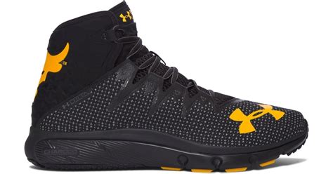 Under Armour Men's Ua Project Rock Delta Training Shoes in Black for Men | Lyst