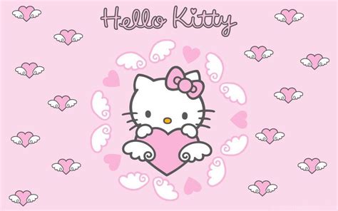 Pink Hello Kitty Computer Wallpaper