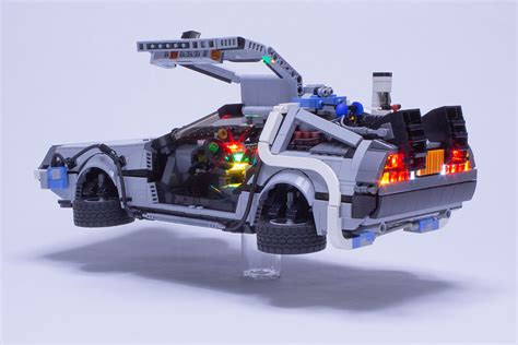 The Most Detailed LEGO BTTF DeLorean Time Machine Since Orion Pax’s