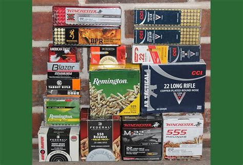 .22LR Ammunition Shootout: Two Rifles, 17 Brands - The Truth About Guns