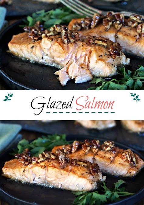 Glazed Salmon - Simply Sated