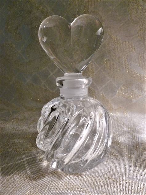 Perfume Bottles Set Of Two Different Styles Perfect For Display Each Elegant With Beauty And ...