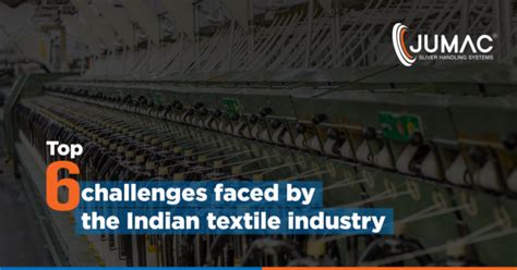 Top 6 Challenges Faced By The Textile Industry In India - Jumac Cans