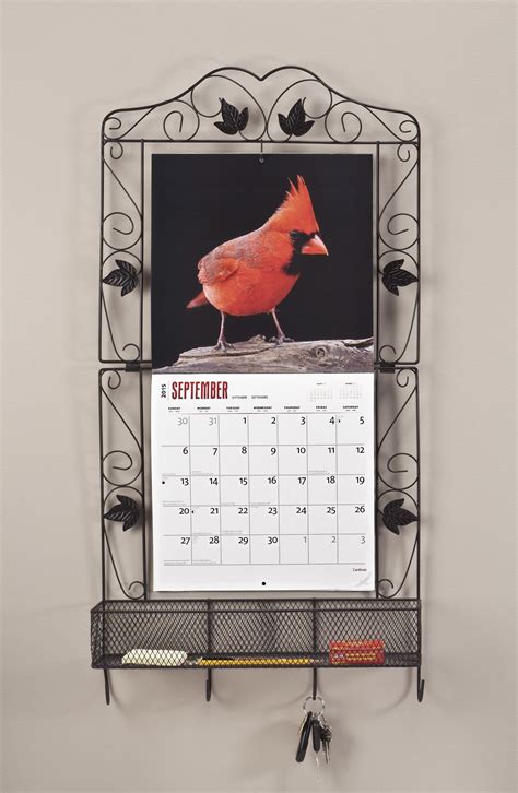 Wall Calendar Frames And Holders | Framed calendar, Picture frame calendar, Wood calendar holder