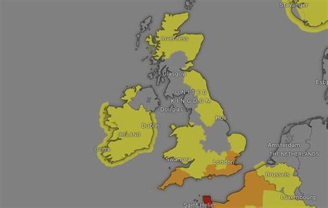 Storm Ciaran's path of destruction mapped as Met Office puts 26 areas on amber alert | Weather ...