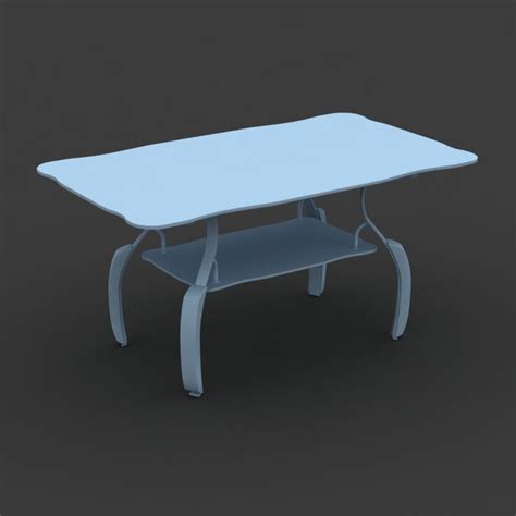 Center Table 02 3D Model $12 - .3ds .fbx .lwo .obj .max - Free3D