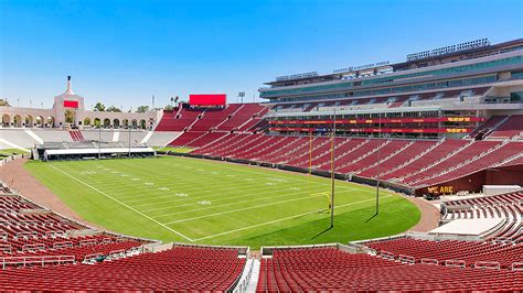 Los Angeles Memorial Coliseum Seating Chart | Elcho Table