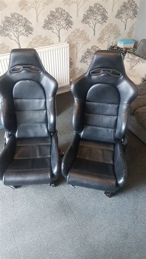 Pair leather swivel seats camper van or van | in Bramley, West Yorkshire | Gumtree