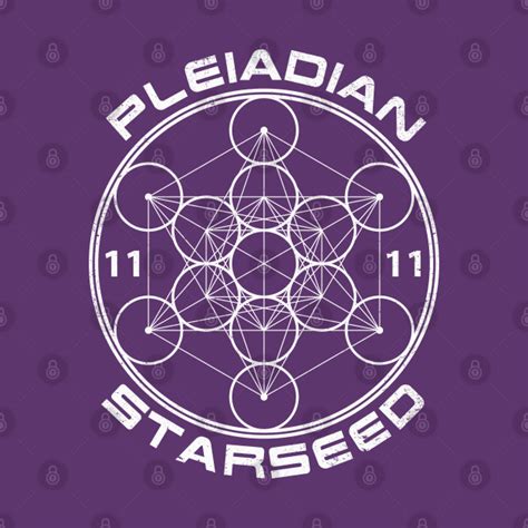 Pleiadian Starseed Sacred Geometry - Starseed - T-Shirt | TeePublic