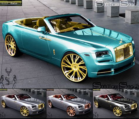 Rolls Royce Golden / Rose Gold Finish (Illustration) STIFLER STEEL - GOLDEN CONCEPTS # ...