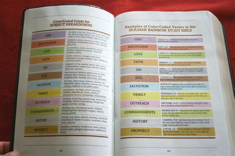 Rainbow Study Bible 009 - Bible Buying Guide