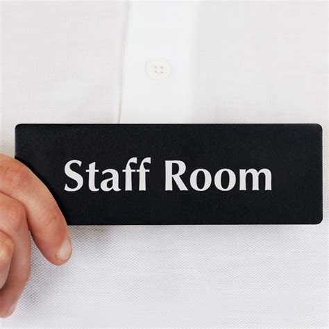 Staff Room Sign for Door, SKU: DP-0077