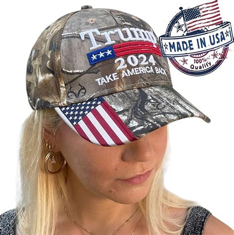 Trump 2024 Donald Trump 2024 Cap Camouflage USA Flag Keep - Etsy