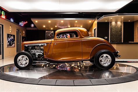 1933 Ford 3-Window Is a Copper Take on Hot Rods - autoevolution