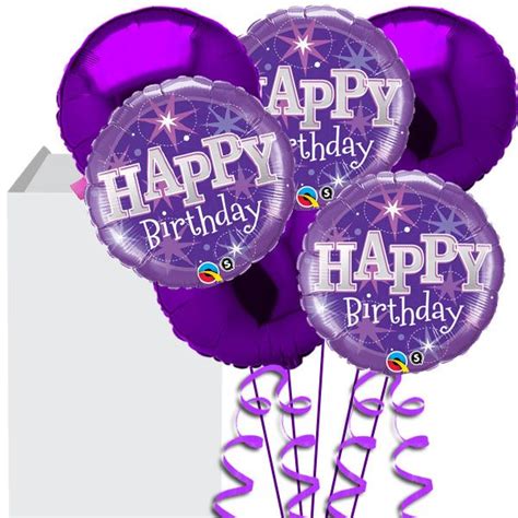 Purple Happy Birthday