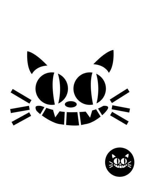 Felix the Cat (Pumpkin Stencil - Pumpkin Pattern - Pumpkin Template - Jack-o-lantern stencil ...