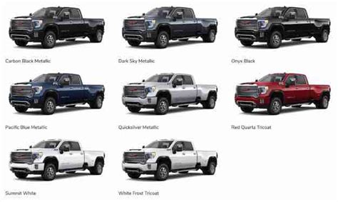 2020 GMC Sierra Colors – Cars Authority | Gmc, Gmc sierra, Silverado hd