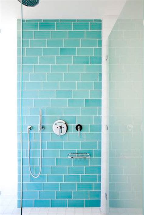 40 blue glass bathroom tile ideas and pictures