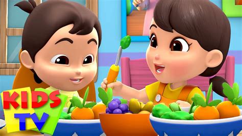 Vegetables Song | Healthy Eating Habits | Nursery Rhymes & Baby Cartoon ...