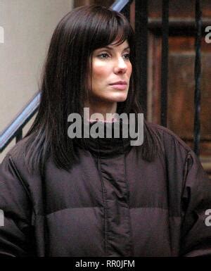 Sandra Bullock, on the film set of 'Ocean's 8' in the East Village, New York City on October 25 ...