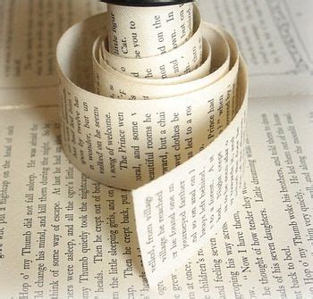 Handmade vintage book ribbon | Old books, Unique items products, Etsy