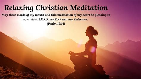 An Introduction to Christian Meditation Prayer: Finding Peace and ...