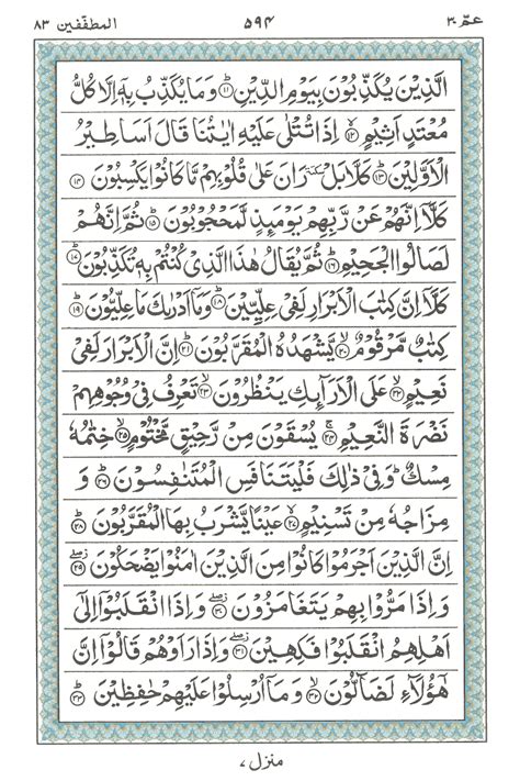 Surah Mutaffifin Nextpage