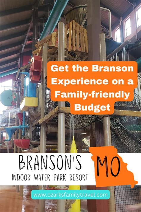 the branon experience on a family - friendly budget includes indoor water park resort mo