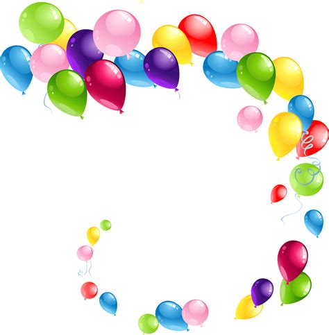 Spirale de Ballons en l'air PNG transparents - StickPNG