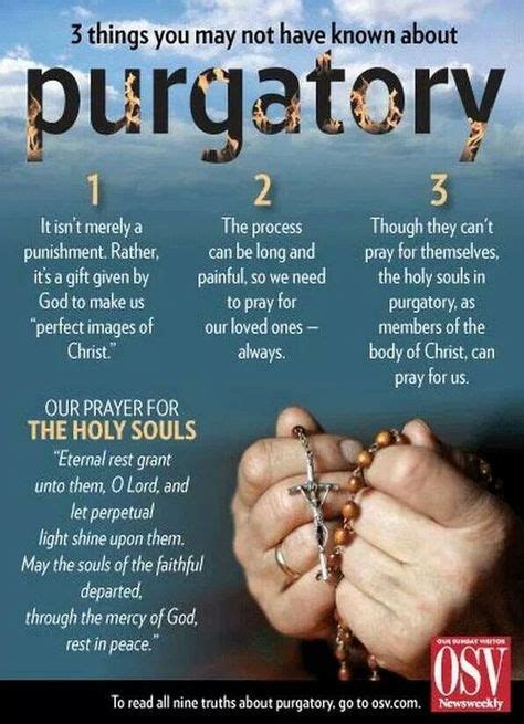 10+ Purgatory prayer ideas | purgatory prayer, catholic prayers ...