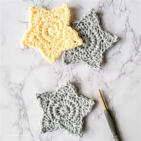 Easy To Crochet Star Tutorial - Easy Crochet Patterns