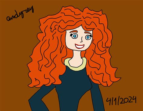 Merida Brave Pixar Disney by andyrey38 on DeviantArt