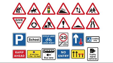 UK ROAD SIGNS THEORY PRACTICE - YouTube