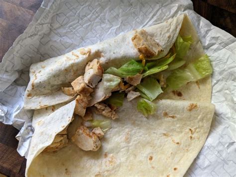 Review: Wendy's - Grilled Chicken Ranch Wrap