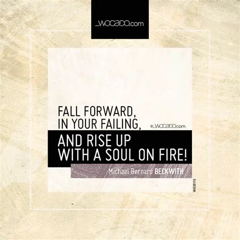 Fall forward, in your failing - WOrds CAn DO