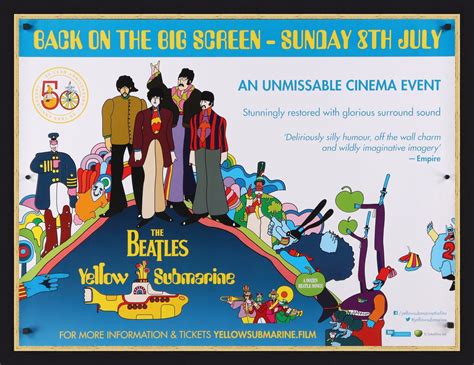 Yellow Submarine - 1968 - Original Movie Poster - Art of the Movies