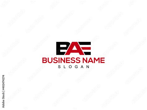 BAE Letter Logo, bae logo image design Stock Vector | Adobe Stock