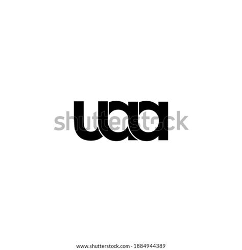 Uaa Letter Original Monogram Logo Design Stock Vector (Royalty Free) 1884944389 | Shutterstock