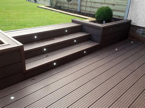 Composite decking method includes building decks by using different ...