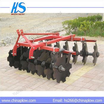 Farm Equipment Disc Harrow /garden Tractor Disc Harrow - Buy Disc ...