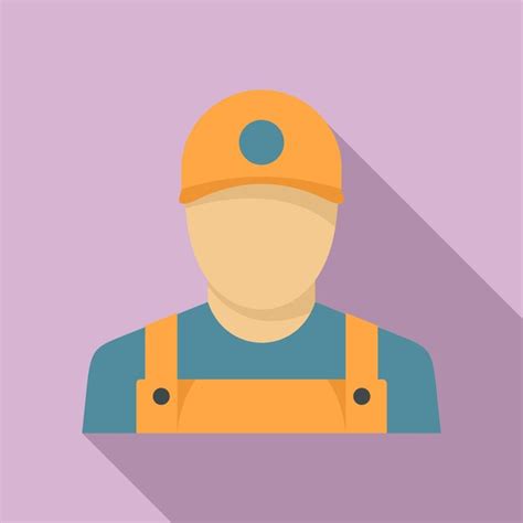 Premium Vector | Window installation worker icon flat illustration of window installation worker ...