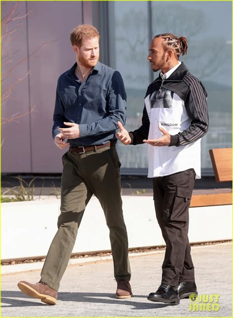 Photo: prince harry silverstone experience museum lewis hamilton 04 | Photo 4446799 | Just Jared ...