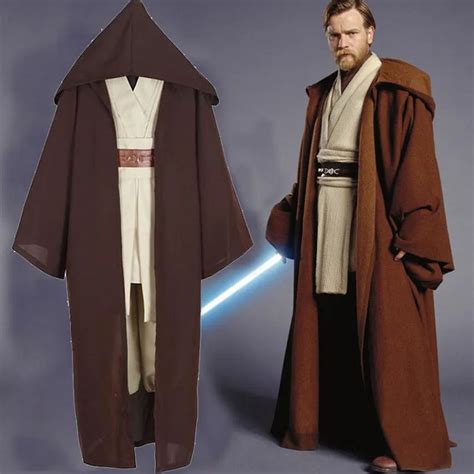 Custom Made Star Wars Obi Wan Kenobi Cosplay Costume Halloween TUNIC ...