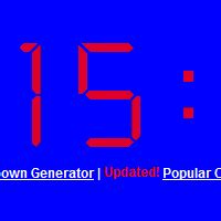 Countdown to Online Clock's Birthday - Happy Birthday, OnlineClock.net