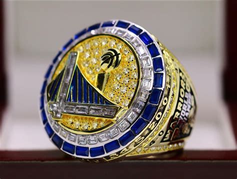 KEVIN DURANT 2017 Golden State Warriors Basketball championship ring 8-14S