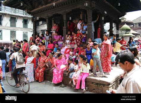 Gai Jatra Festival, Nepal Stock Photo - Alamy