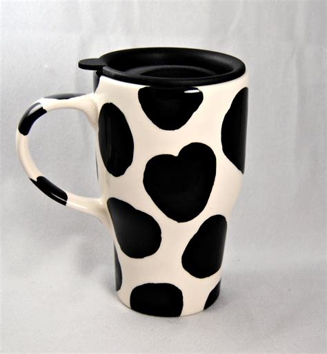 Ceramic Travel Mug with a lid. | Mugs, Cups and mugs, Tea pots