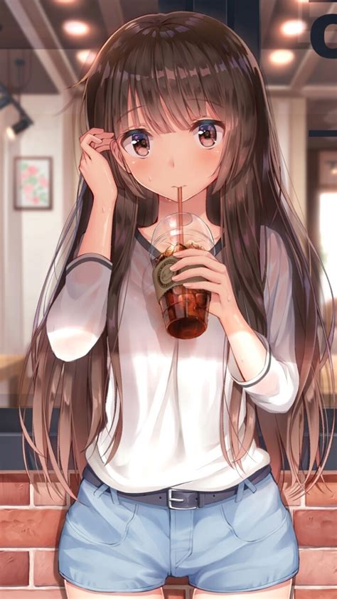 Girl, Anime, And Art Image - Beautiful Pretty Anime Girl - 720x1280 Wallpaper - teahub.io