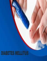 Understanding Diabetes Mellitus: Etiology, Symptoms, and | Course Hero